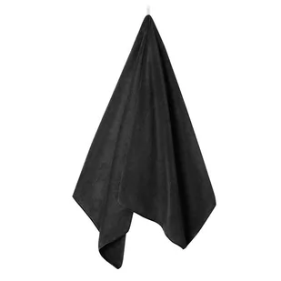Ręcznik 50 x 90 Mikrofibra Active 380 g/m2 Czarny - Ręczniki - miniaturka - grafika 1