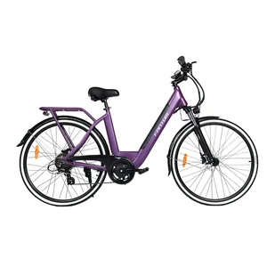 Rower elektryczny FANTOM Trendy, 18”, 10Ah, fioletowy - Rowery elektryczne - miniaturka - grafika 1