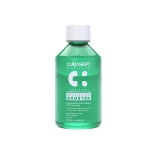 CURASEPT Daycare Protection Booster Herbal Invasion mały płyn do płukania jamy ustnej ziołowy 250 ml - Płyny do płukania jamy ustnej - miniaturka - grafika 1