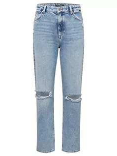 Spodnie damskie - Mavi jeansy damskie berlin, Shaded Blue Denim, 26W / 27L - grafika 1