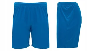 Krótkie Spodenki Szorty Sportowe Dziecięce WF DORTMUND NIEBIESKIE 152 CM - Spodenki damskie Krótkie Spodenki Szorty Sportowe Dziecięce WF DORTMUND NIEBIESKIE 152 CM - Spodenki damskie - miniaturka - grafika 1