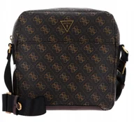 Torebki damskie - Guess Jeans Torba na ramię saszetka torebka brązowy - miniaturka - grafika 1