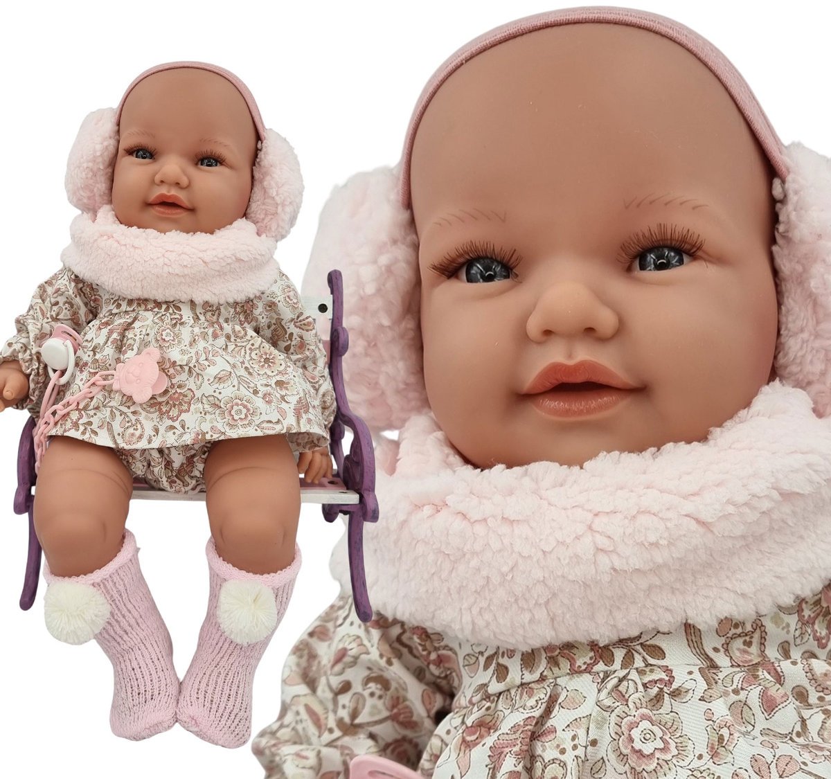 HISZPAŃSKA LALKA MANOLO MIĘKKA 47 cm 511