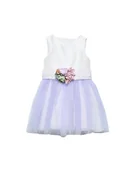Moda i Uroda OUTLET - Vestito elegante Bambina Abelelula 5052-70 - miniaturka - grafika 1