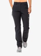 Spodnie narciarskie - Spodnie softshell damskie Jack Wolfskin Holdsteig Pants - black - miniaturka - grafika 1