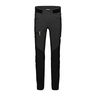 Spodenki męskie - Mammut Mammut Męskie spodnie Pantalon Courmayeur So Hombre czarny czarny 52 1021-00620 - miniaturka - grafika 1