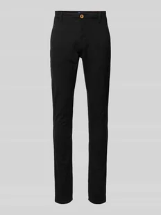 Spodnie o kroju slim fit z wpuszczanymi kieszeniami model ‘NATAN’ - Spodnie męskie - miniaturka - grafika 1