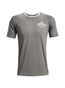 Under Armour T-shirt w kolorze szarym - Koszulki i topy damskie - miniaturka - grafika 1