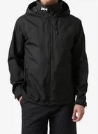 Kurtki męskie - Kurtka przeciwdeszczowa Helly Hansen Crew Hooded Jacket 2.0 - black - miniaturka - grafika 1