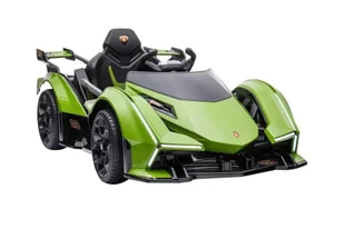 Samochód Na Akumulator Lamborghini GT  HL528 Zielony - Pojazdy elektryczne dla dzieci - miniaturka - grafika 1