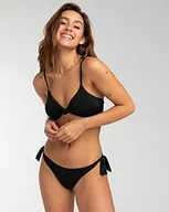 Koszulki i topy damskie - Billabong damski top bikini trójkątny czarny M/10 - miniaturka - grafika 1