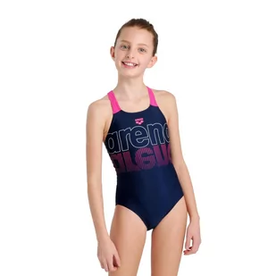 Strój kąpielowy dziewczęcy Arena Girl's Swimsuit Graphic - Stroje kąpielowe dla dziewczynek - miniaturka - grafika 1