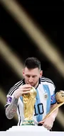 Podkładki pod mysz - PODKŁADKA POD MYSZ Nadruk 22x18 cm Lionel Messi Mistrzostwa Świata Prezent - miniaturka - grafika 1