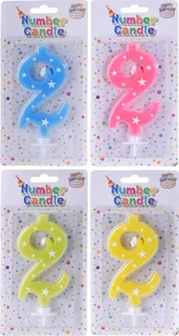 Świeczka urodzinowa CYFERKA - Świece - miniaturka - grafika 1