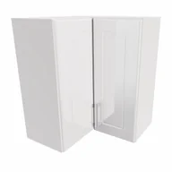 Szafki kuchenne - Szafka Wisząca Narożna Alto 2 Fronty 60X72 Cm Mdf Biały Połysk - miniaturka - grafika 1