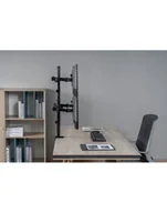 Uchwyty do monitorów - Equip 650159 uchwyt / stojak do monitorów 81,3 cm 32' Zacisk Czarny 650159 - miniaturka - grafika 1