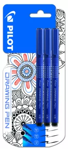 Pilot Marker Do Rysowania Drawing 3szt Drl-1.3.5 - Przybory szkolne - miniaturka - grafika 1