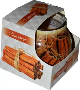 Admit Świeca zapachowa w szkle, cynamon, 85 g - Świece - miniaturka - grafika 1