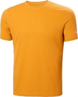 Koszulki męskie - Helly Hansen Tech T-Shirt Cloudberry 48363_328 Żółty r. S - miniaturka - grafika 1