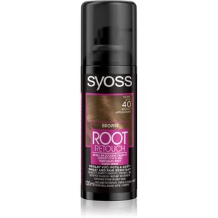 Syoss ROOT RETOUCHER SPRAY MASKUJĄCY ODROSTY ŚREDNI BRĄZ 120ML zakupy dla domu i biura 2137290 - Farby do włosów i szampony koloryzujące - miniaturka - grafika 1