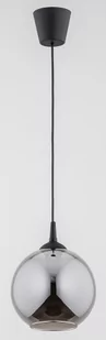 Tipi D20 lampa wisząca 1xE27 czarna 61219 - Lampy sufitowe - miniaturka - grafika 1