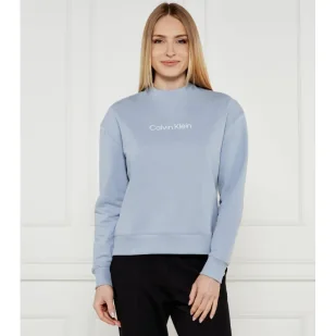 Calvin Klein Bluza HERO LOGO Regular Fit - Bluzy damskie - miniaturka - grafika 1