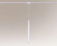 Lampy pozostałe - Shilo lampa szynowa wisząca Yabu GU10 H70cm 4cm biała 7869 - miniaturka - grafika 1