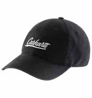 Czapki damskie - Czapka Carhartt Canvas Script Graphic Black - miniaturka - grafika 1