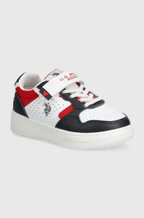 Buty dla chłopców - U.S. Polo Assn. sneakersy dziecięce DENNY005 kolor granatowy - grafika 1