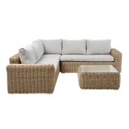 Narożnik ogrodowy JAKARTA CAFFE Beige - Furrore