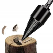 Wiertła - ŚWIDER DO ŁUPANIA DREWNA WIERTŁO ŁUPARKA KLIN 32mm - miniaturka - grafika 1