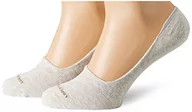 Skarpetki męskie - Calvin Klein Męskie skarpety Mid Cut Footie Socks, beżowy melanż, 43/46, Be?owy Melan?, 43-46 EU - miniaturka - grafika 1
