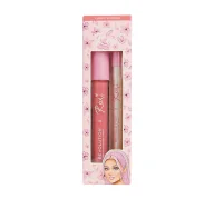 Konturówki do ust - MAKEUP REVOLUTION X ROXI CHERRY BLOSSOM LIP KIT ZESTAW KOSMETYKÓW DO UST - miniaturka - grafika 1