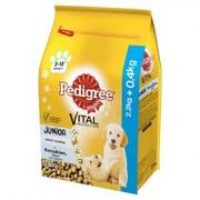 Pedigree Junior Medium kurczak z ryżem 2,2 kg