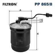 Filtry paliwa - Filtr paliwa Filtron PP 865/8 - miniaturka - grafika 1