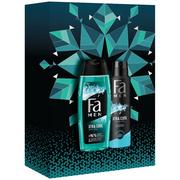 Dezodoranty i antyperspiranty męskie - Fa Men Xtra Cool zestaw dezodorant w sprayu 150ml + żel pod prysznic 250ml (M) - miniaturka - grafika 1