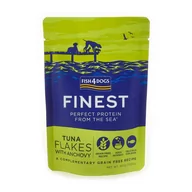 Mokra karma dla psów - Fish4Dogs Mokra Finest Flakes Tuna 100G - miniaturka - grafika 1