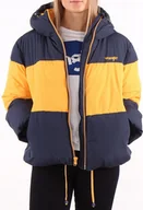 Kurtki damskie - Wrangler B&Y Puffer Jkt Damska Kurtka Puchowa Zimowa Navy W4127Wb35-S - miniaturka - grafika 1