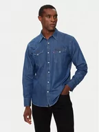 Koszule męskie - Levi's® Koszula jeansowa Barstow Western 85744-0041 Niebieski Regular Fit - miniaturka - grafika 1