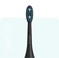 Końcówki do szczoteczek elektrycznych - Daily Black - końcówki do szczoteczki ORAVIO Raven - miniaturka - grafika 1