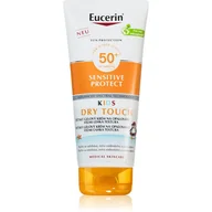 Balsamy i kremy do opalania - Eucerin Sun Kids Sensitive Protect Dry Touch Gel-Cream SPF50+ preparat do opalania ciała 200 ml dla dzieci - miniaturka - grafika 1