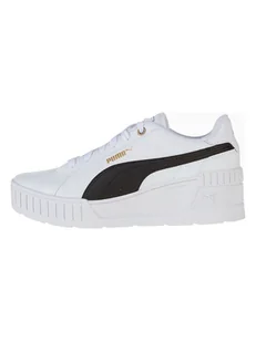 Puma Sneakersy "Karmen" w kolorze białym na koturnie - Trampki damskie - miniaturka - grafika 1