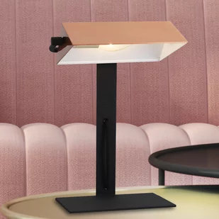 Candellux BANKIER LAMPA GABINETOWA 1X40W E14 MIEDZIANY 41-78346 - Lampy stojące - miniaturka - grafika 1