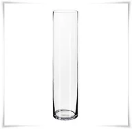 Wazony i flakony - Wazon szklany cylinder H-50 cm D-10 cm zatapiany - miniaturka - grafika 1