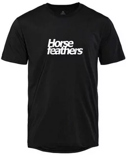 Koszulki dla chłopców - Horsefeathers SPIKE II type black koszulka męska - XL - grafika 1