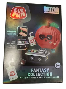 Elefun Fantasy Collection Przebojowe owoce Klocki 385el. - Klocki - miniaturka - grafika 1