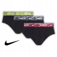 Majtki męskie - Slipy Nike Everyday Cotton Stretch 3PAK (0000KE1006-067) M - miniaturka - grafika 1