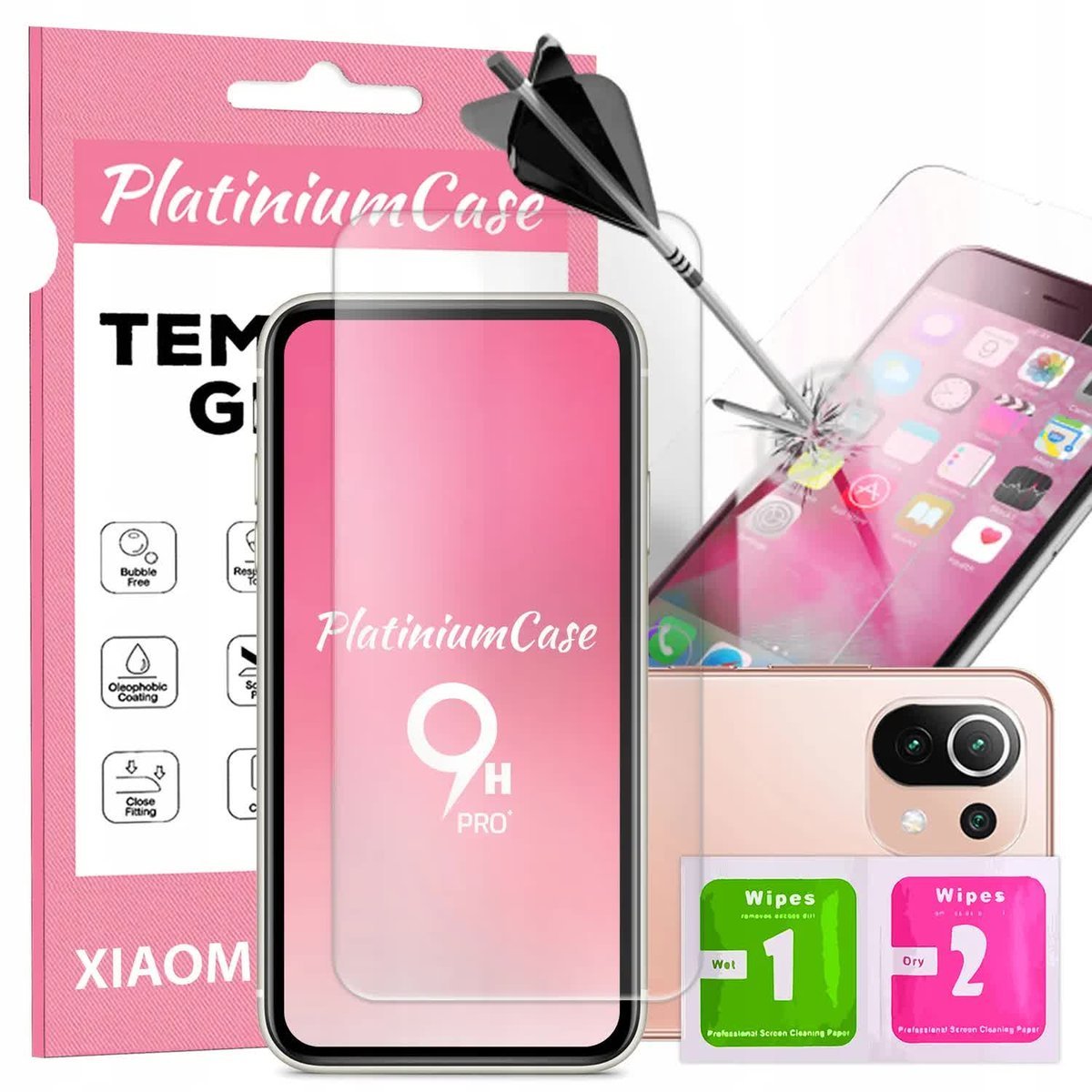 Szkło hartowane 9H szybka do XIAOMI Mi 11 LITE 4G