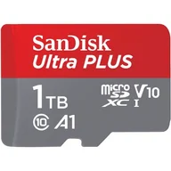Karty pamięci - Karta pamięci SANDISK Ultra Plus microSDXC 1TB + Adapter - miniaturka - grafika 1