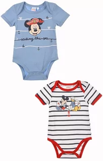 Body dla niemowląt - 2 - pak body niemowlęce dla chłopca Myszka Mickey - grafika 1